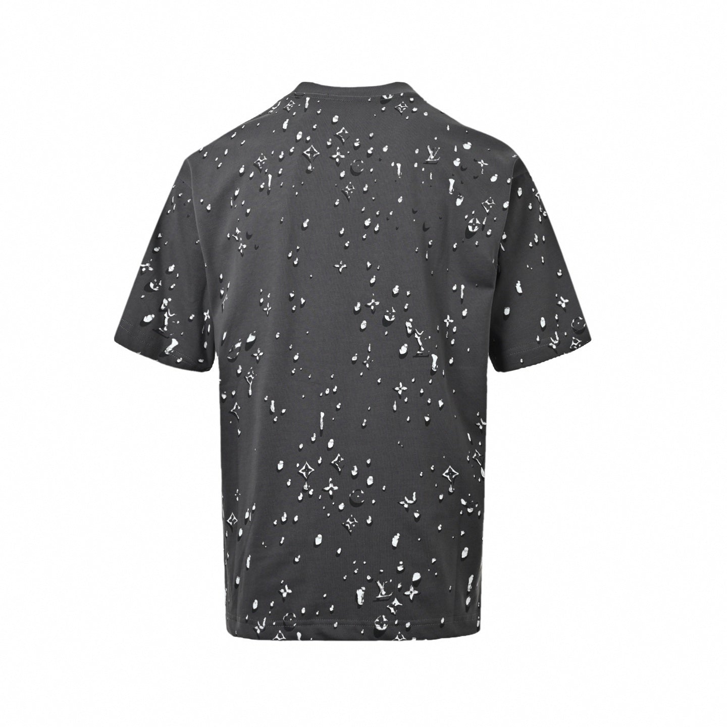 Monogram Water Drop T-Shirt | Charcoal Grey