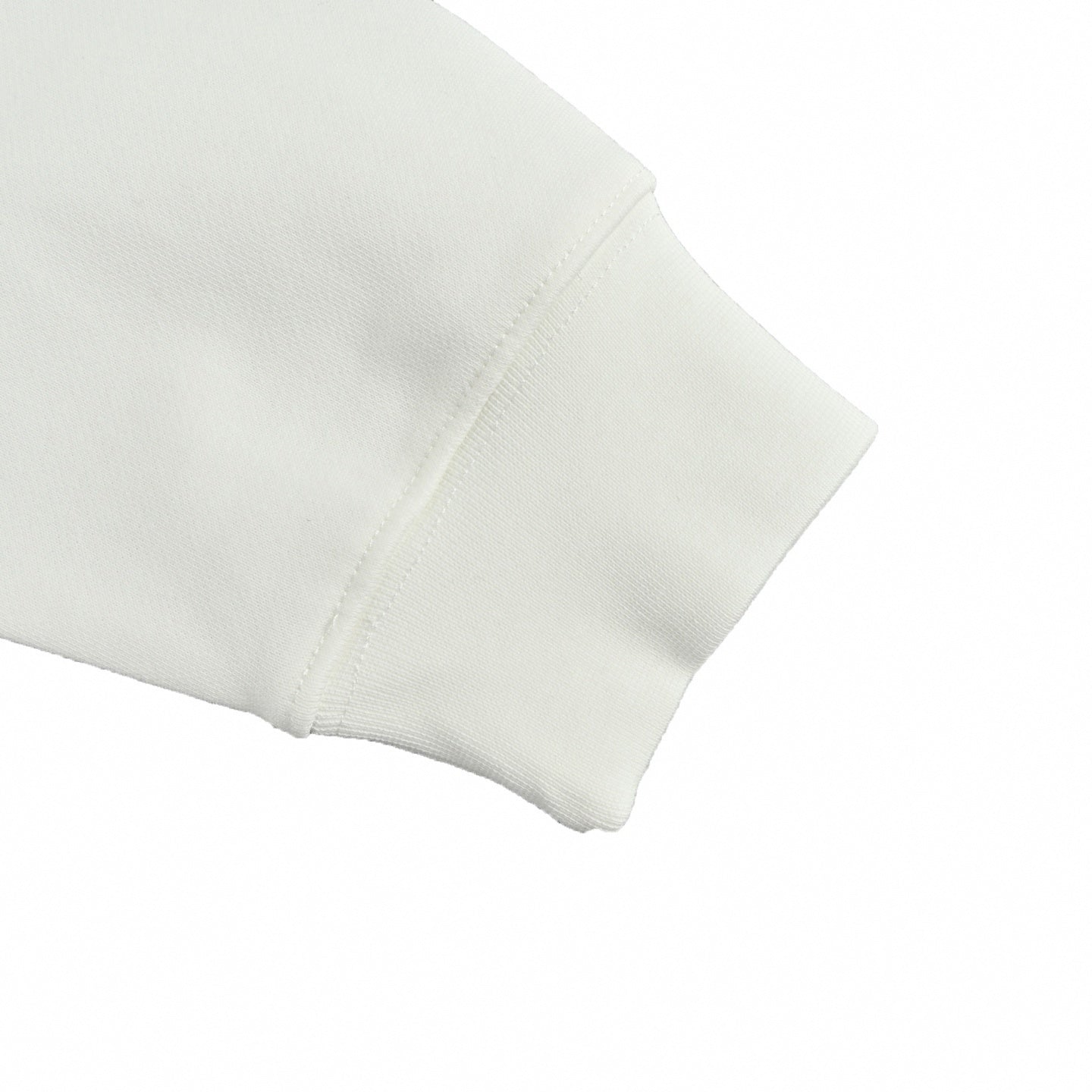 Web Stripe Logo Crewneck Sweatshirt - White