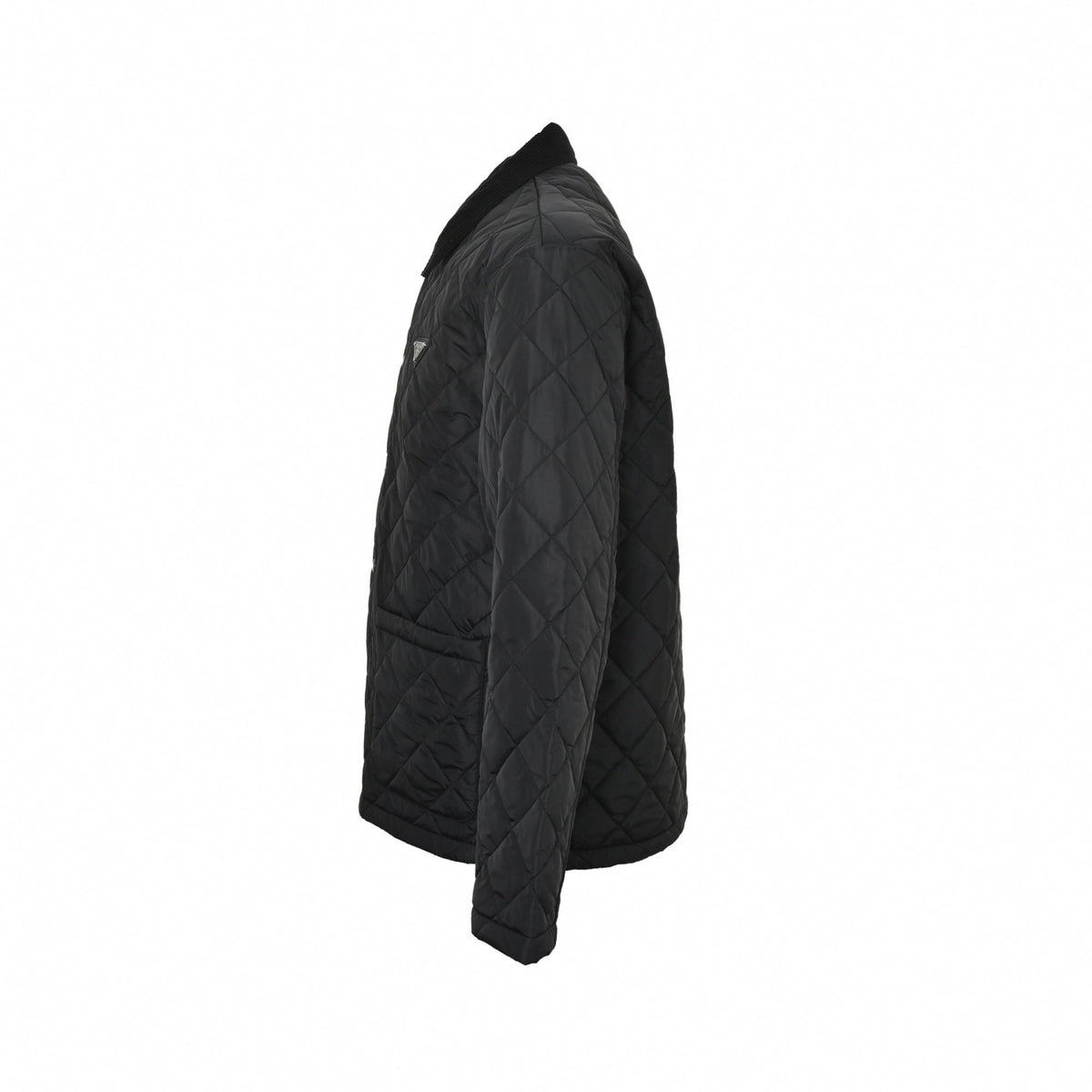 Re-Nylon Quilted Jacket | Black