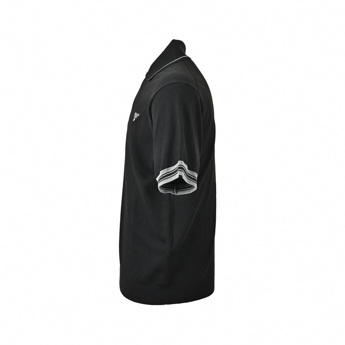 Half-Zip Logo Polo Shirt