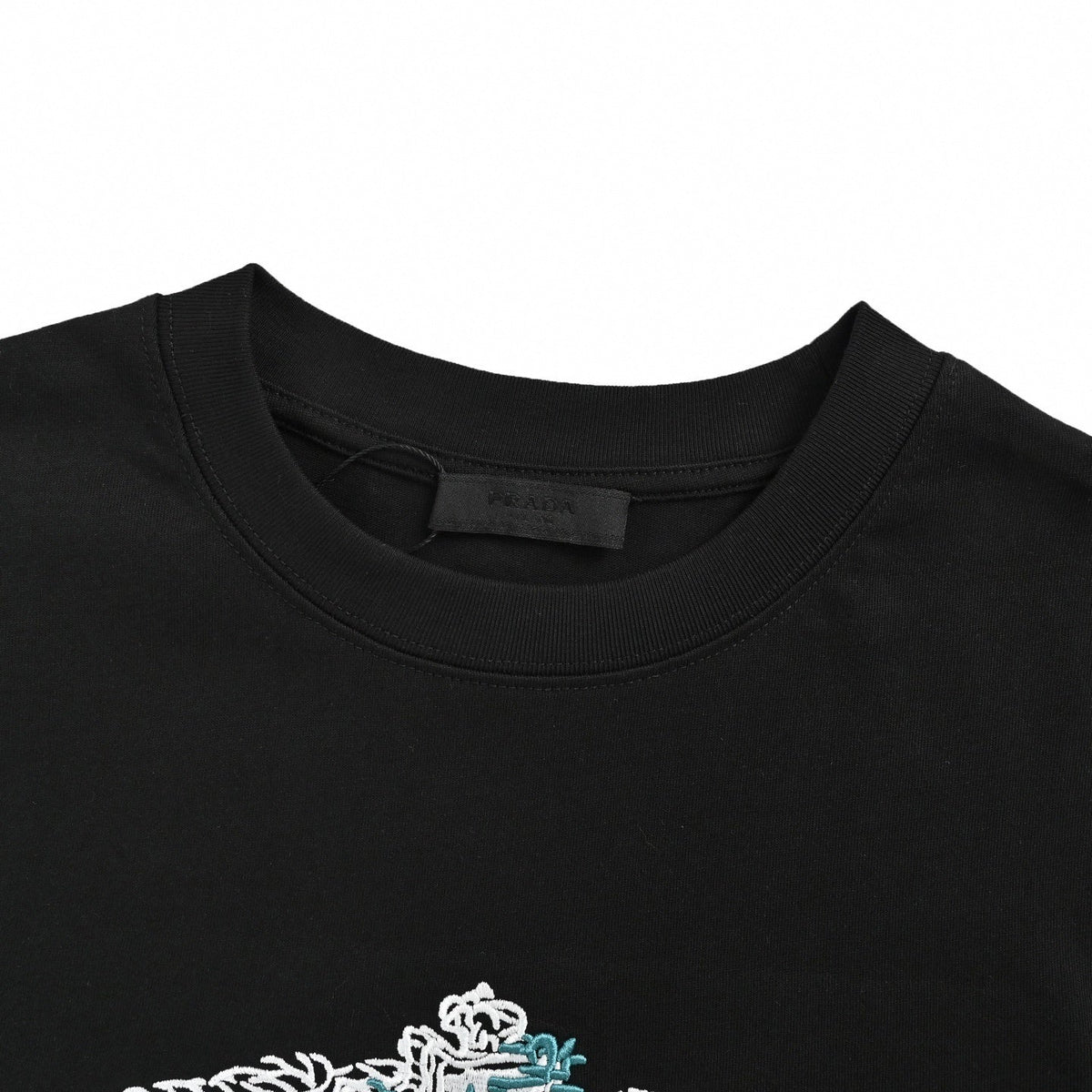 Rope Embroidered Logo T-Shirt