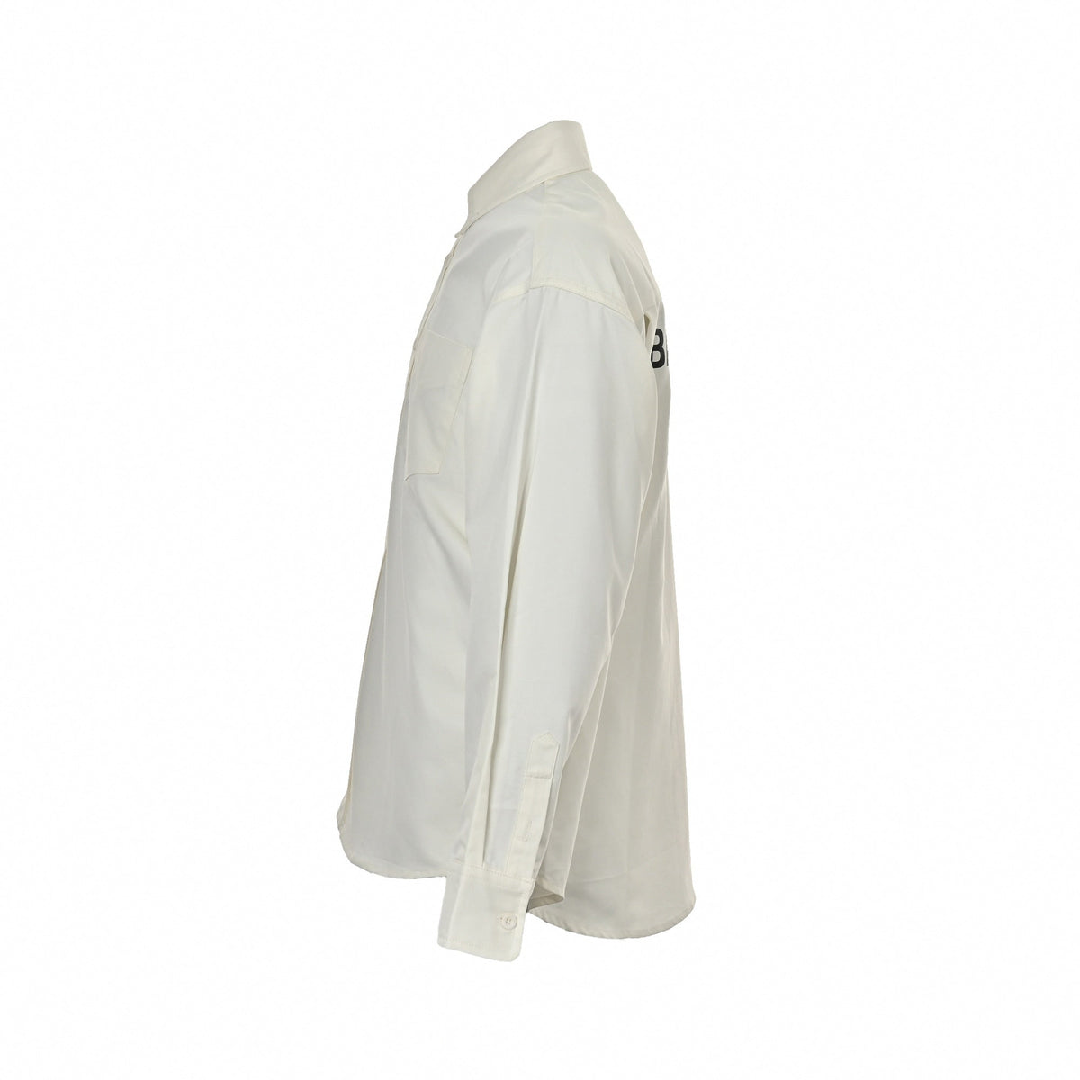 Logo Button-Down Shirt | White