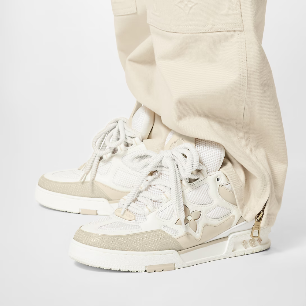 LV Skate Sneaker | Beige & Cream 2