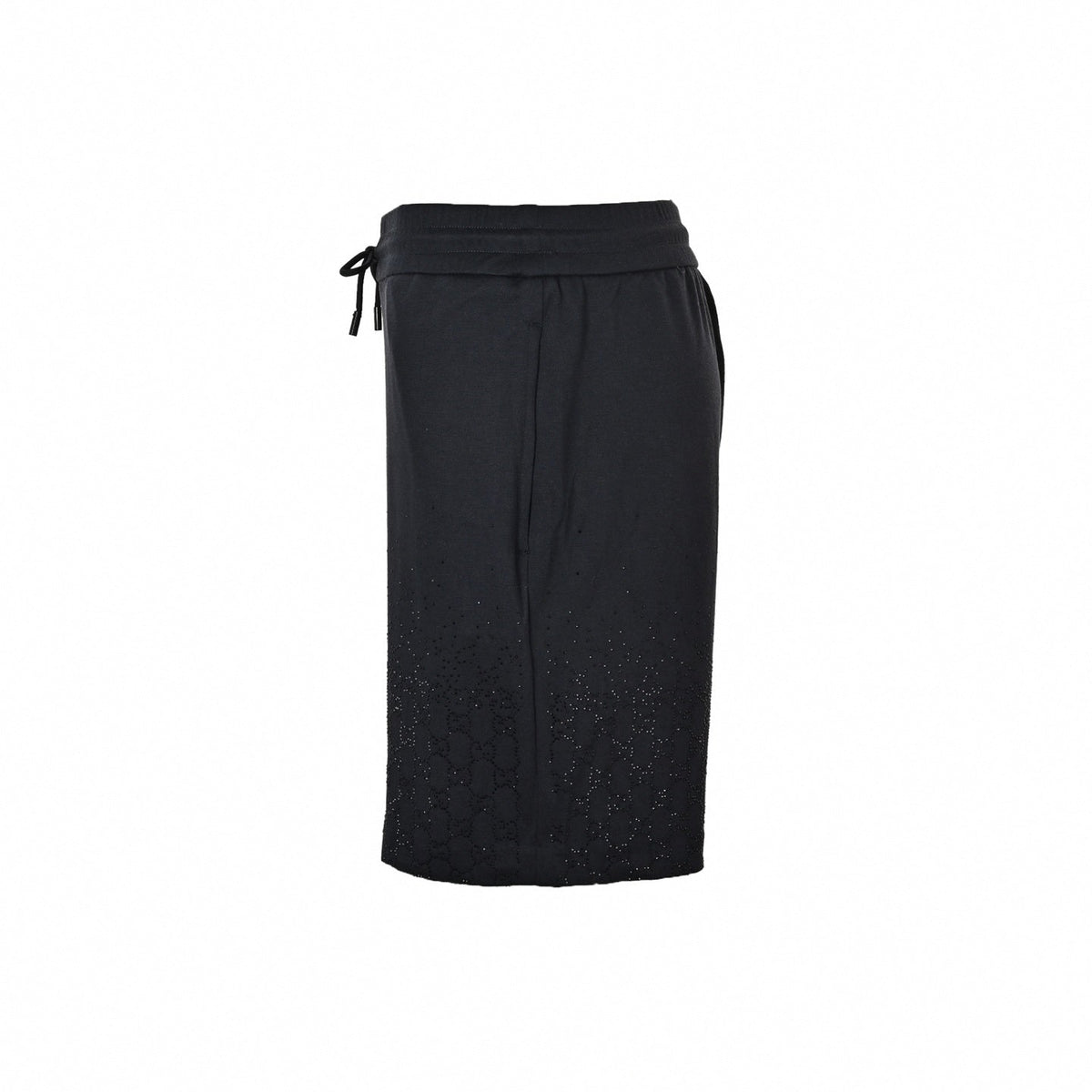 Embellished GG Monogram Shorts | Black