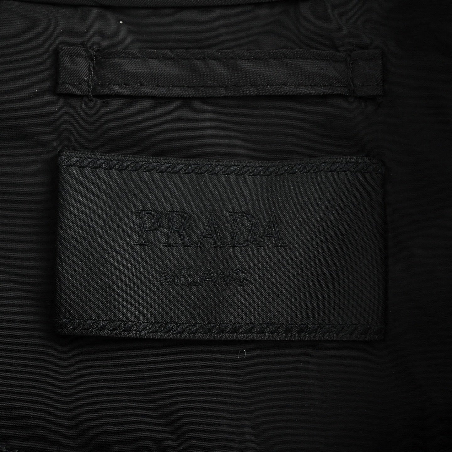 Re-Nylon Quilted Jacket | Black
