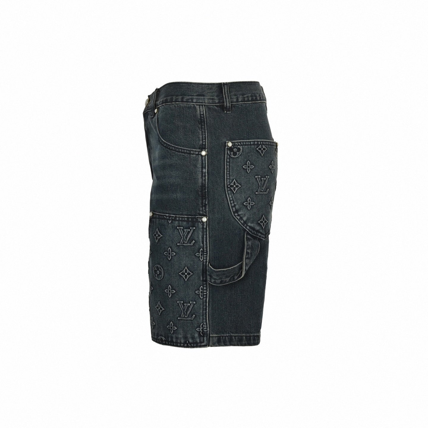 Monogram Embossed Carpenter Shorts