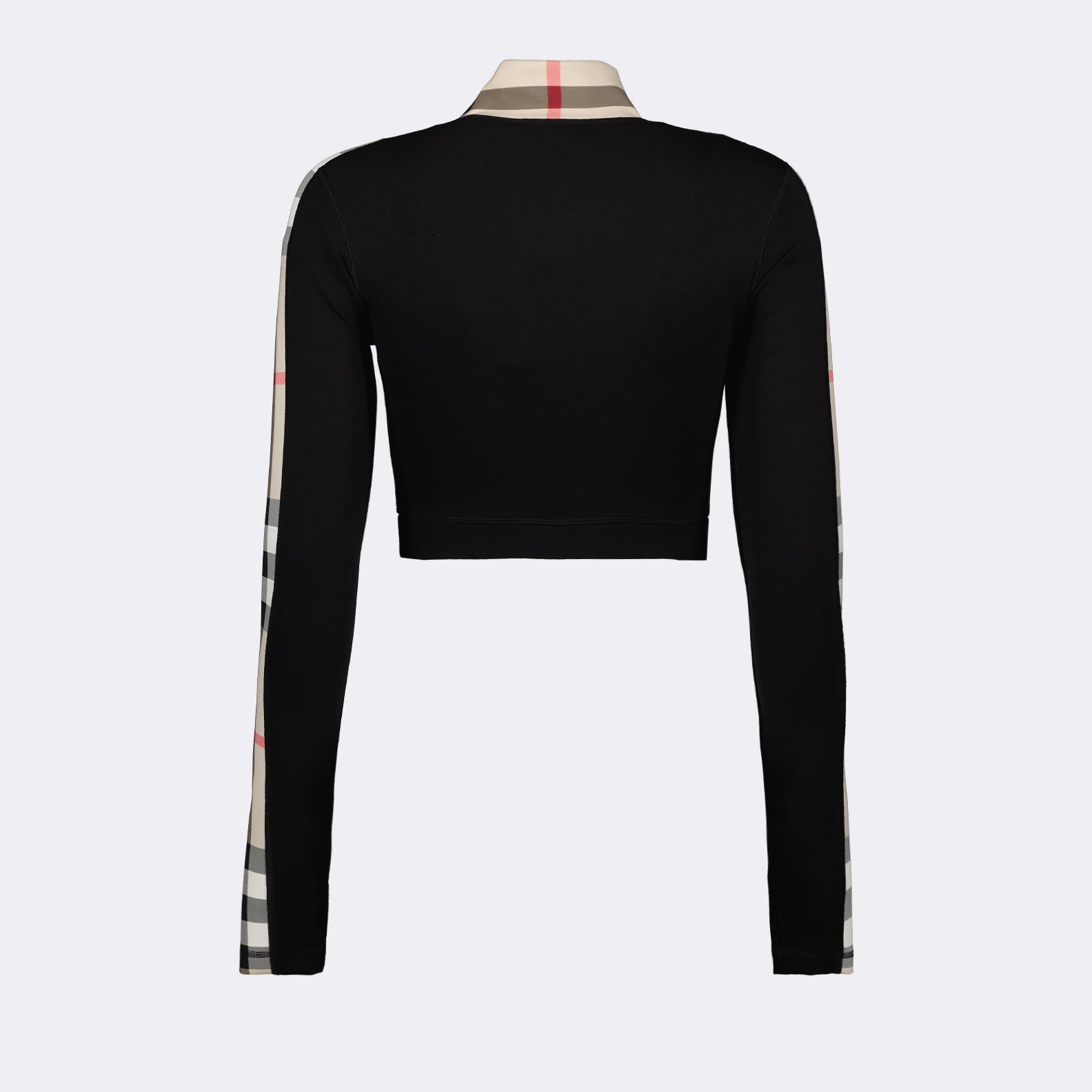 Zip-Up Cropped Top