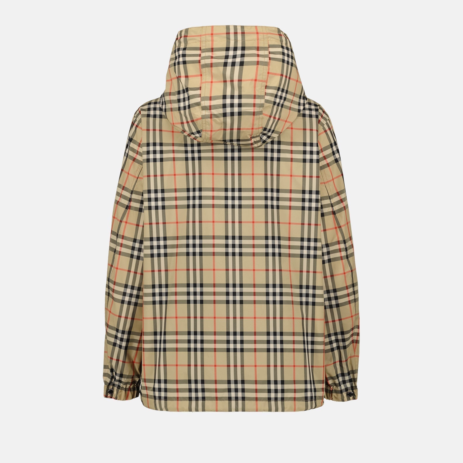 Checked Windbreaker