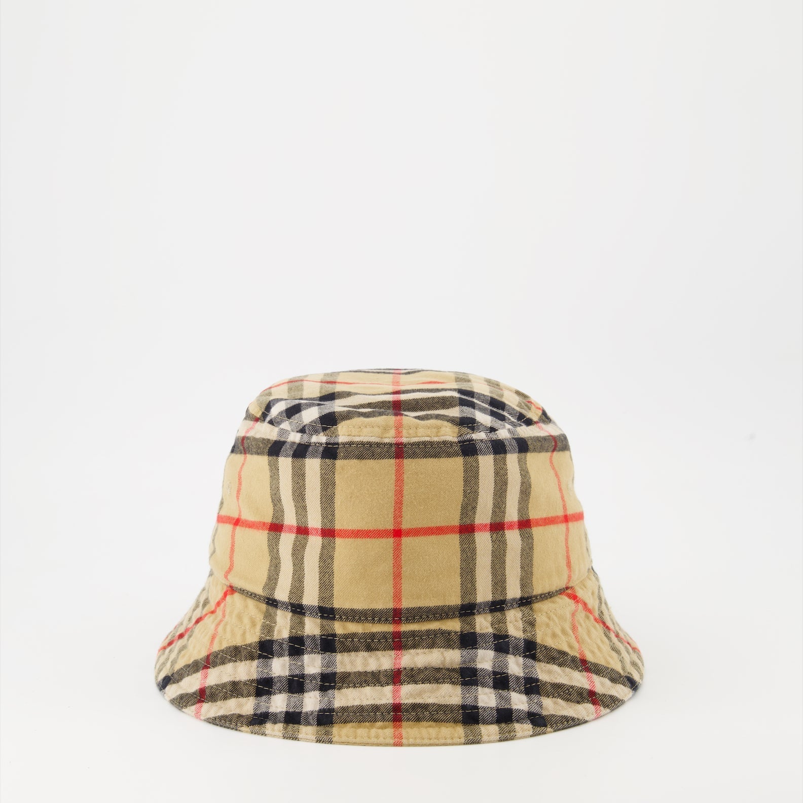 Checked Bucket Hat
