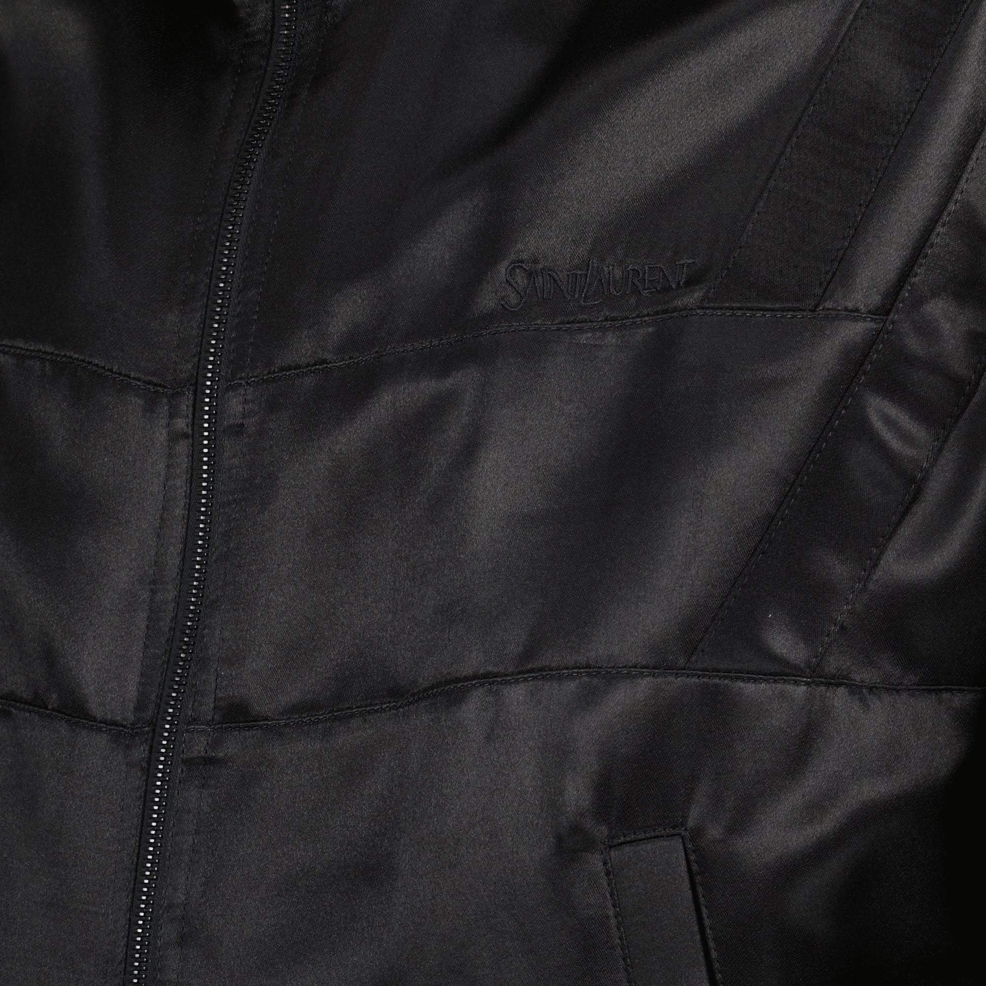 Satin Teddy Bomber