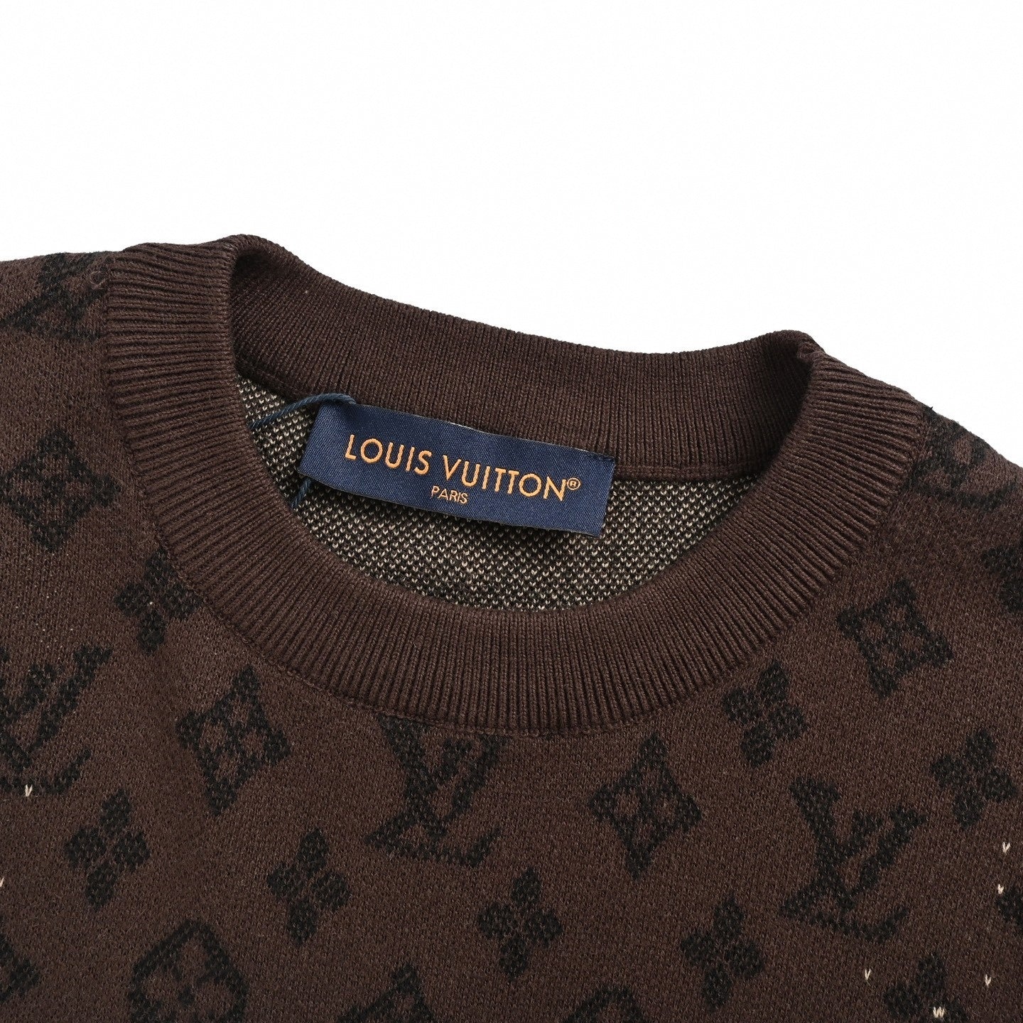 Monogram Pointillism Knit T-Shirt