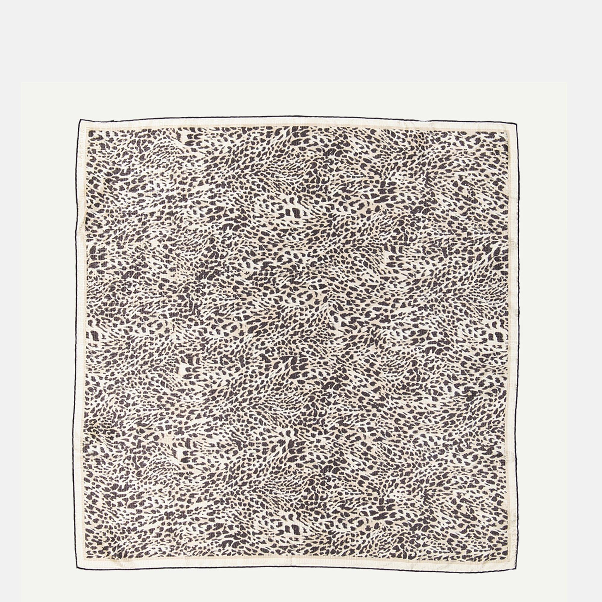 Leopard Silk Scarf