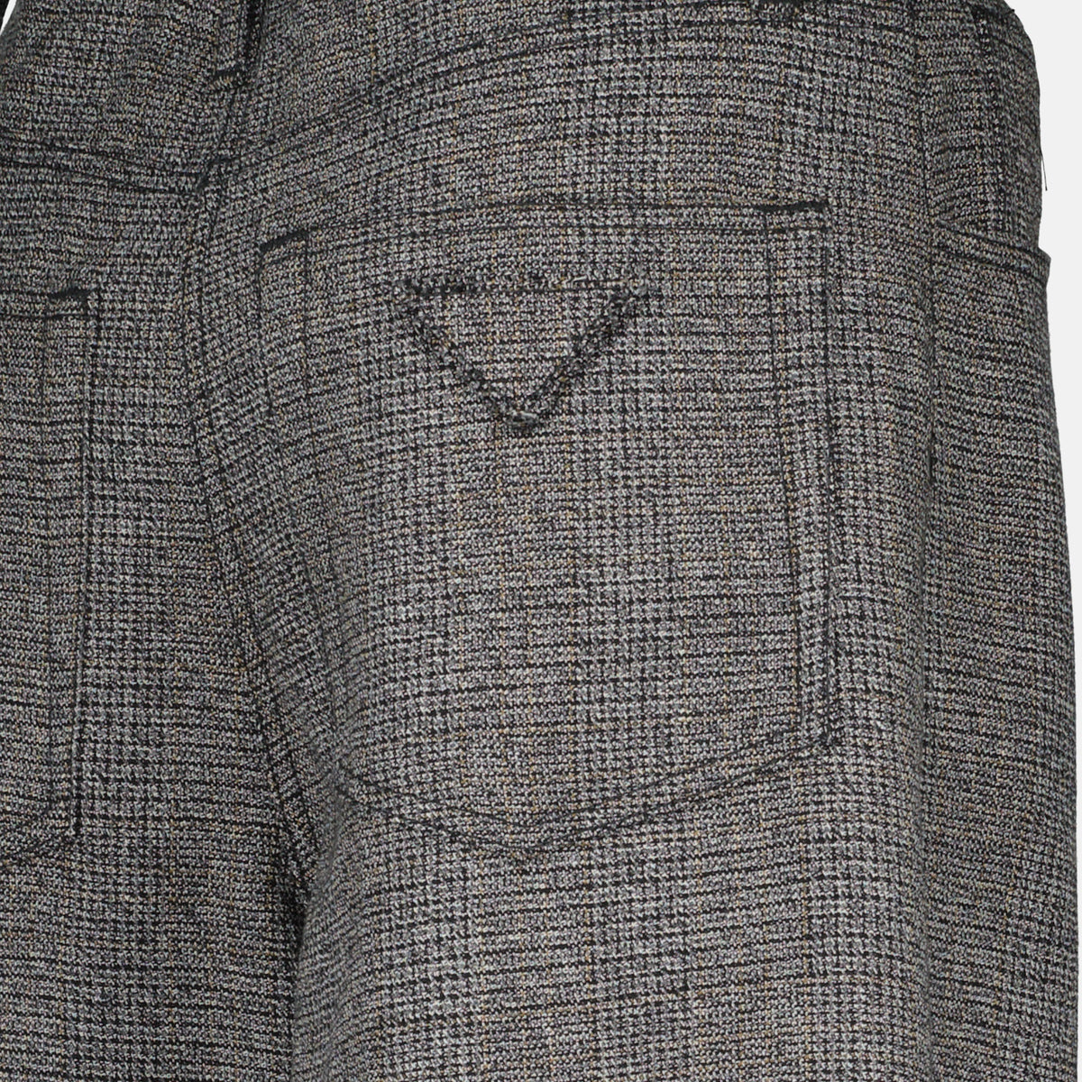 Checked Pants