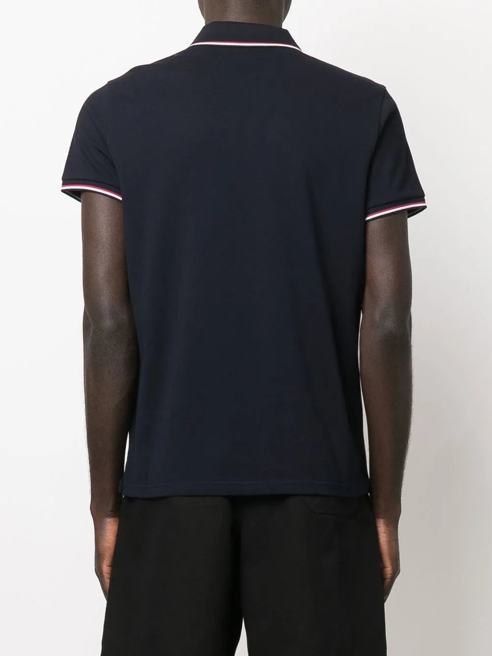 Polo with Tricolor Edges
