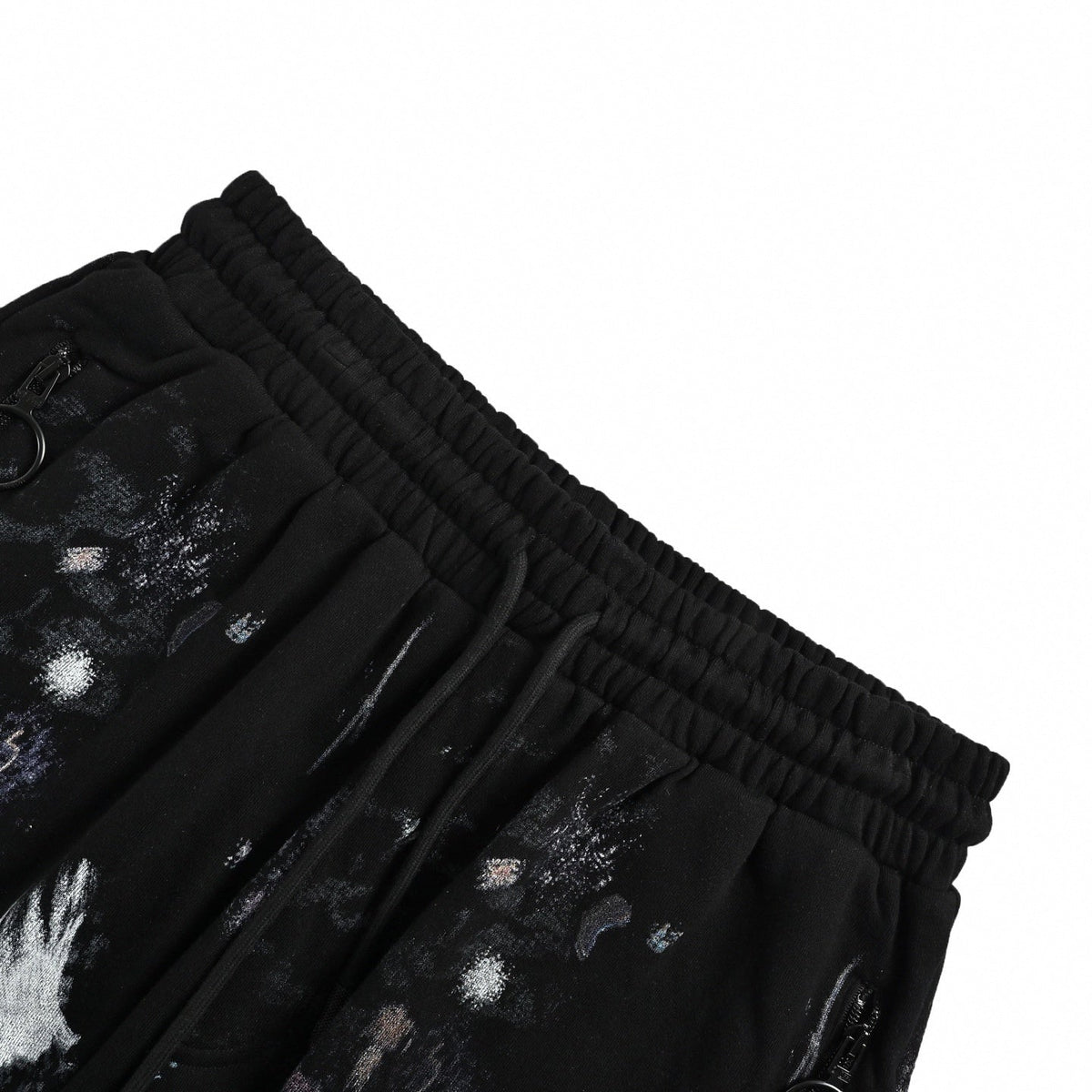 "Seeing Things" Galaxy Sweat Shorts | Black