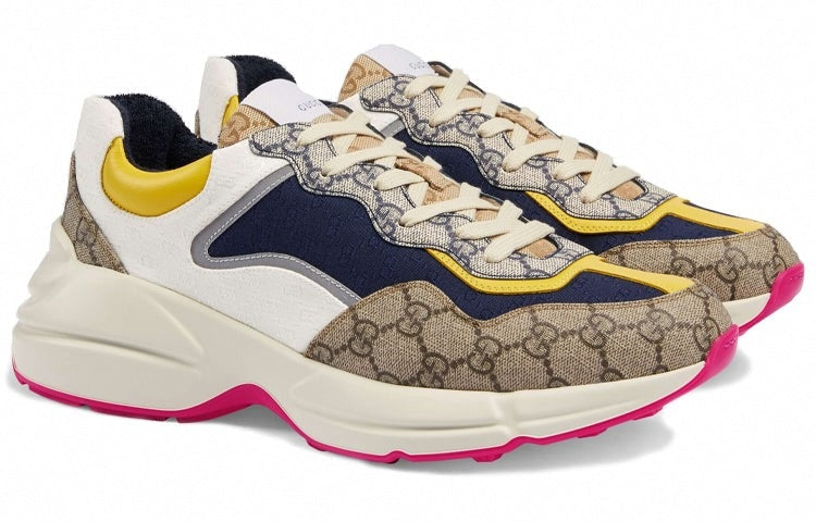 Rhyton Multi-Color GG Canvas Sneakers