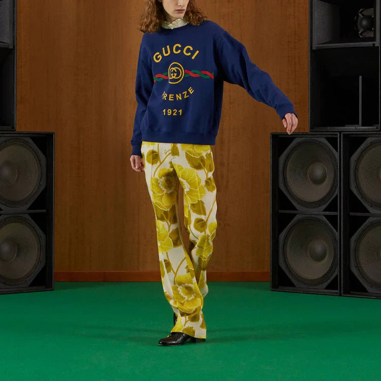 Firenze 1921 Web Stripe Sweatshirt