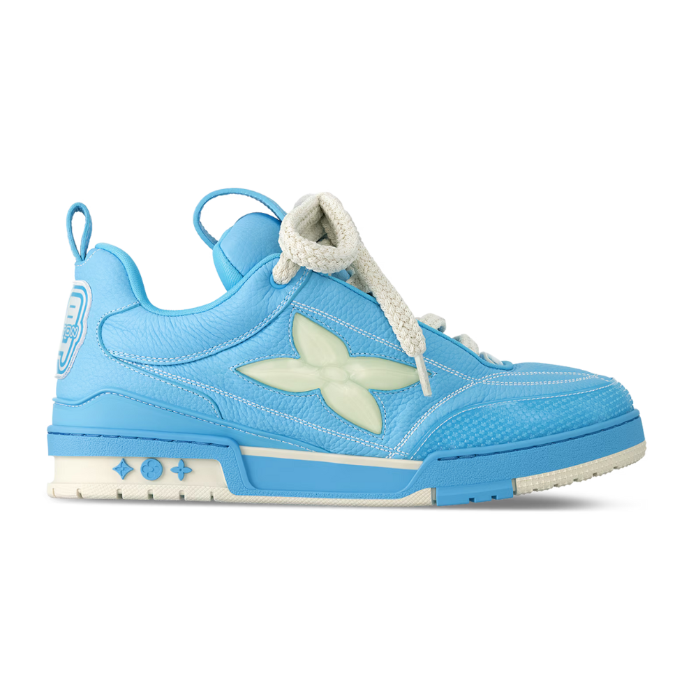 LV Skate Sneaker | Blue & Beige