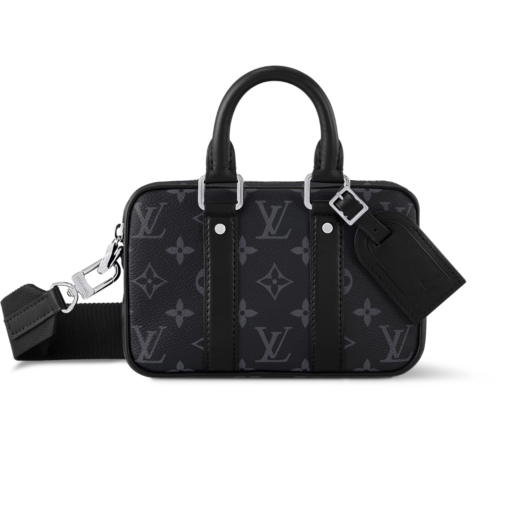 Classic Monogram Eclipse Bag | Black & Navy