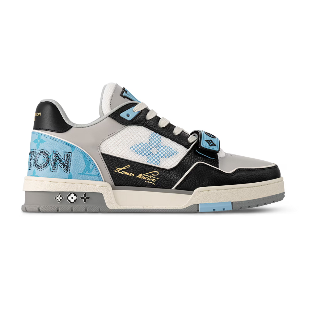LV Trainer Sneaker | Beige & Grey 2