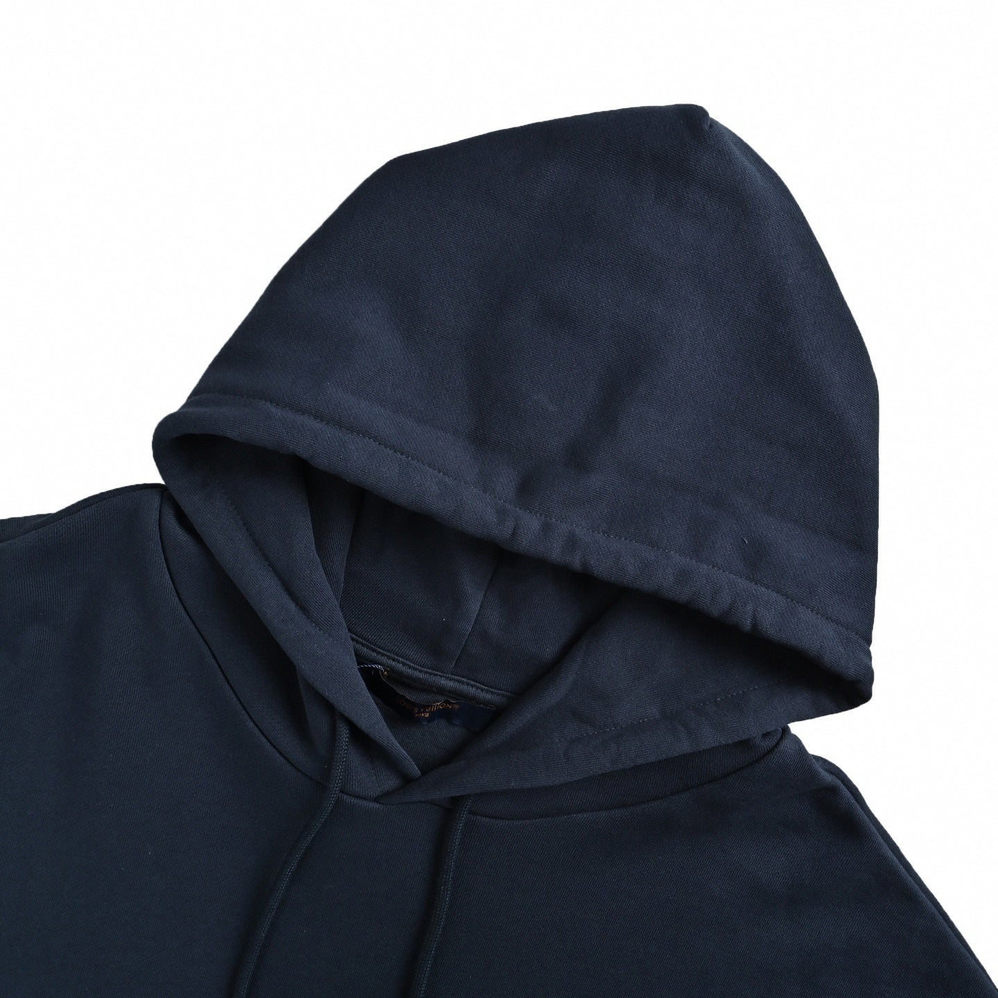 Embroidered Sailboat Logo Hoodie - Navy Blue