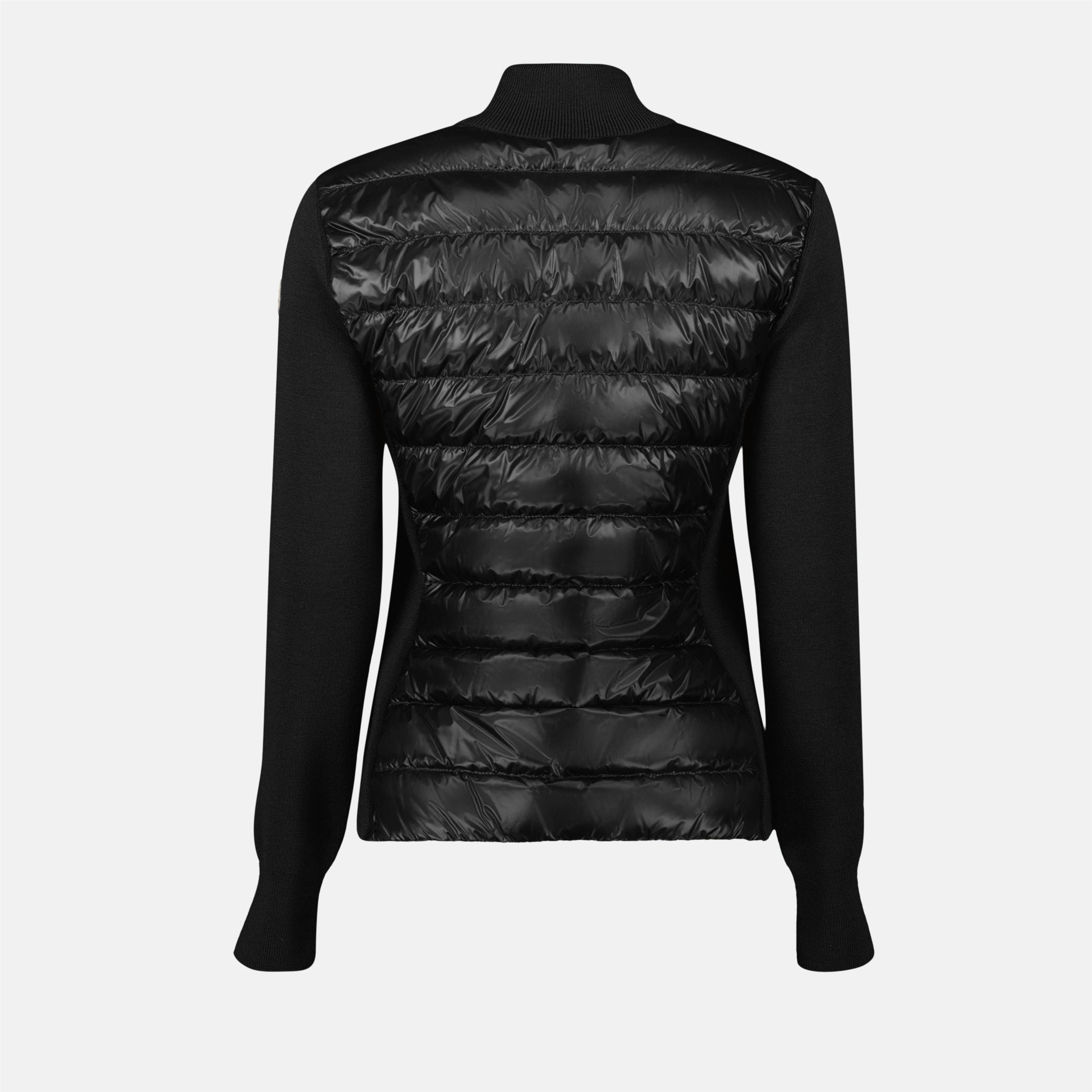 Two-tone quilted jacket