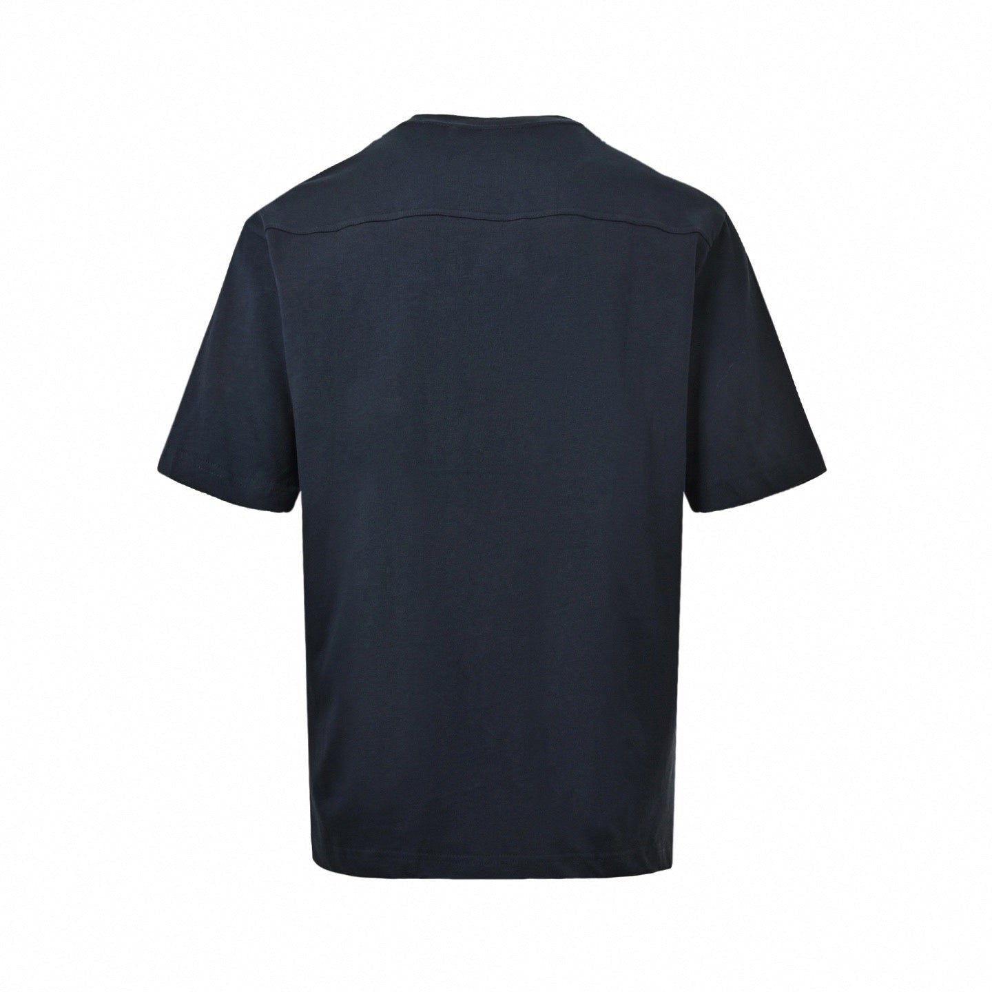 Firenze Embroidered Patch T-Shirt - Navy