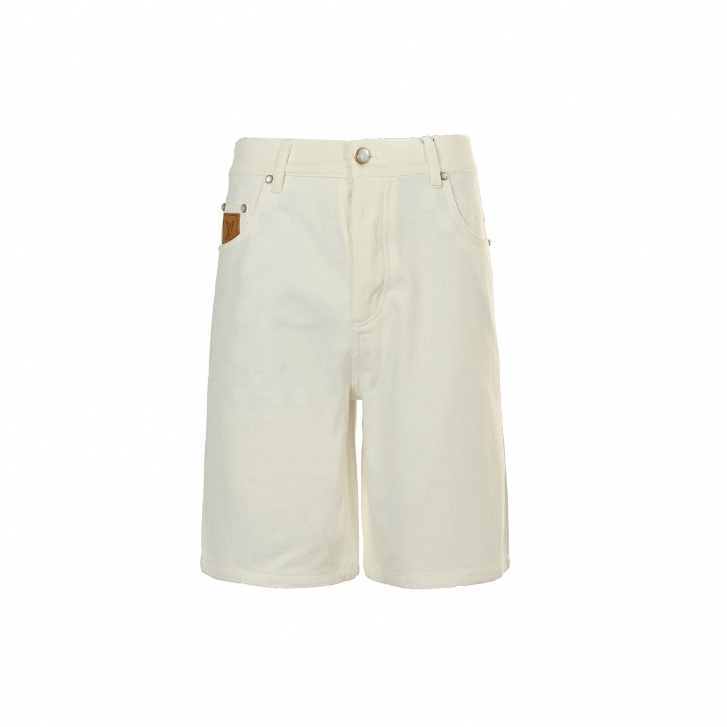 Embroidered LV Denim Shorts | Off-White