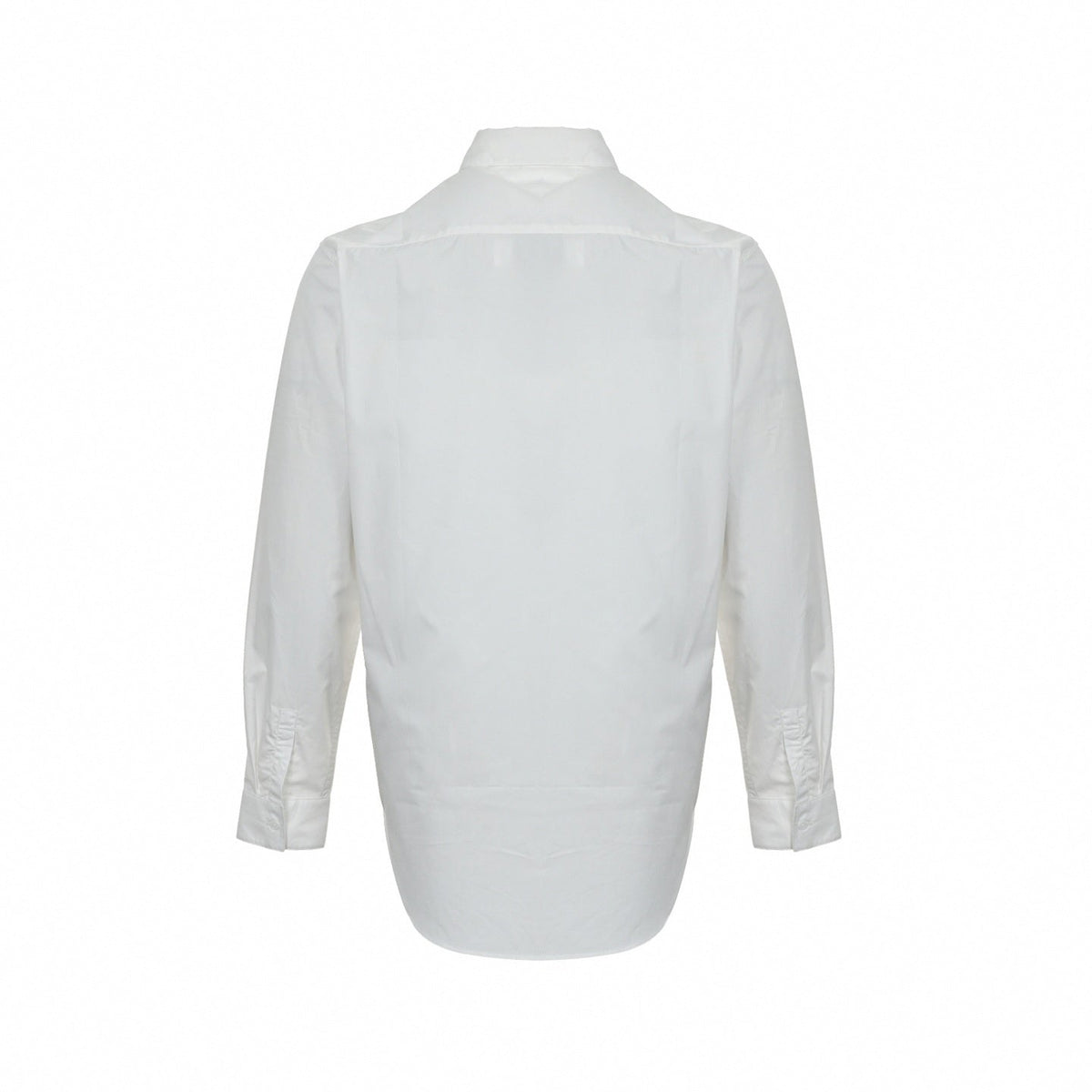 C.D Logo Pocket Button-Down Shirt | White