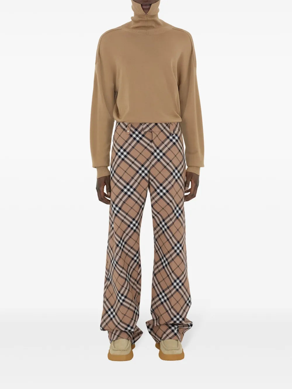 Checked Pants