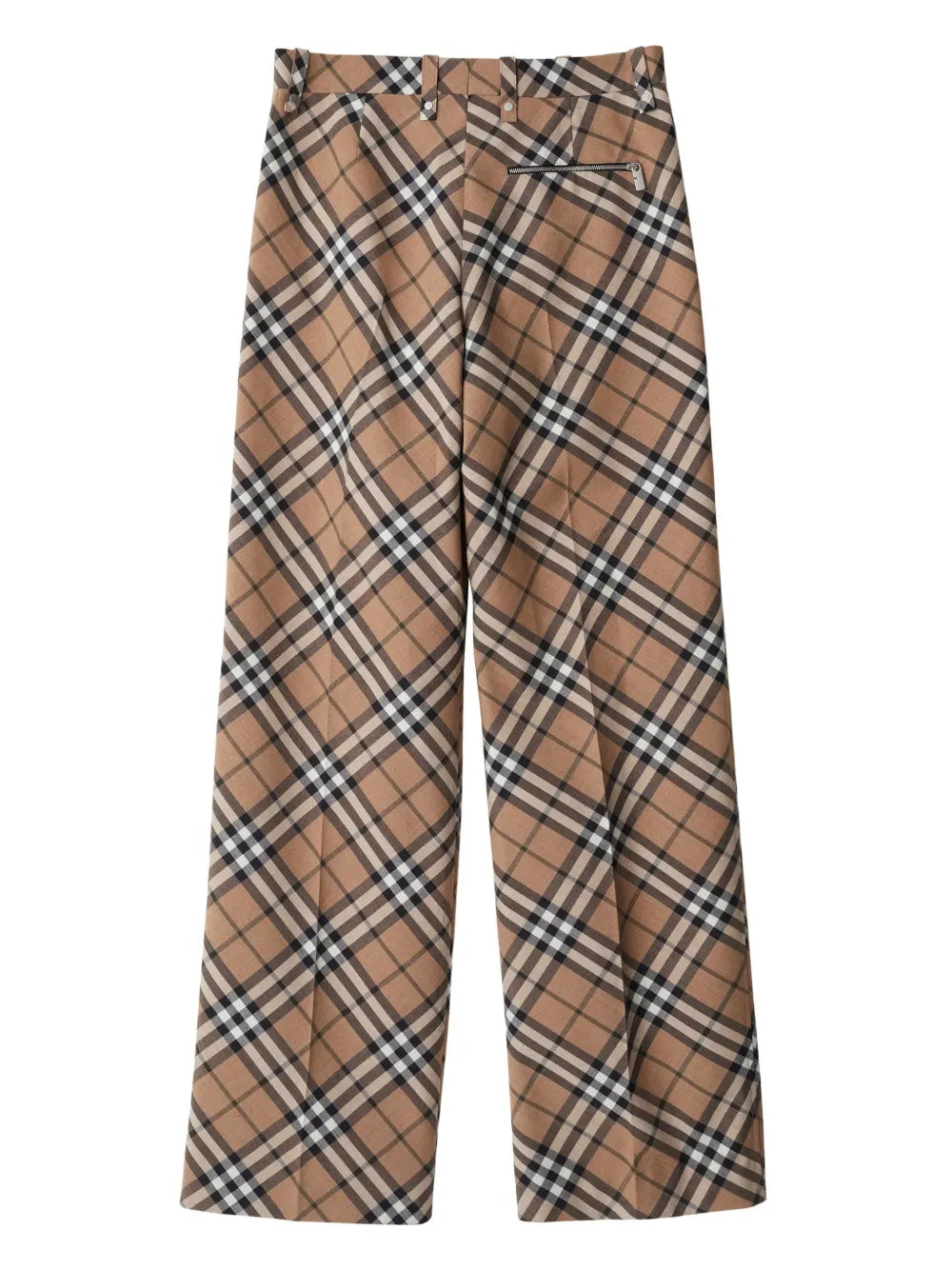 Checked Pants