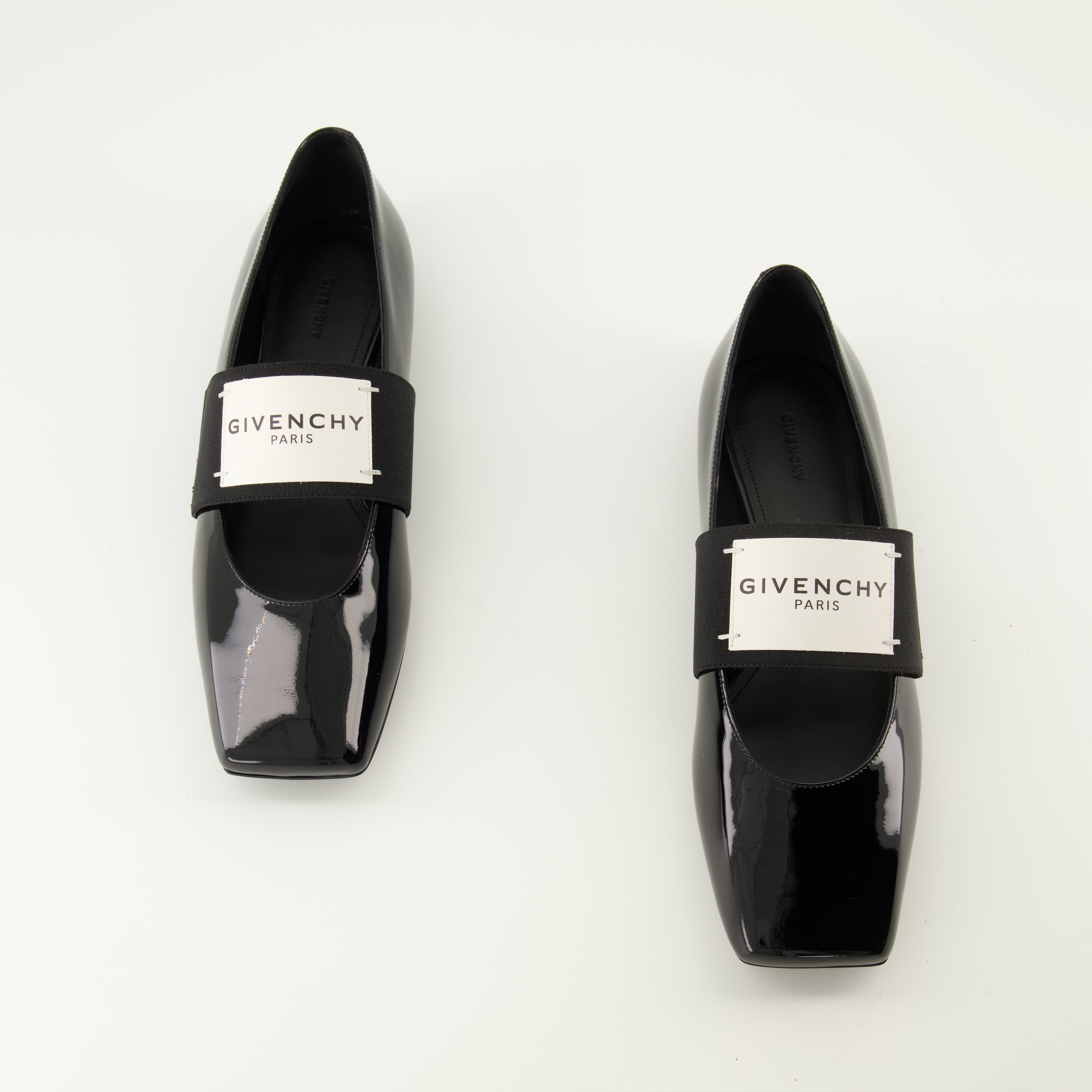 Sliced Square Ballet Flats