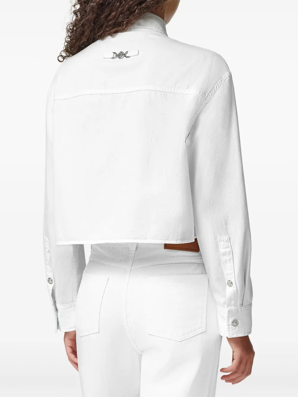 White Denim Shirt