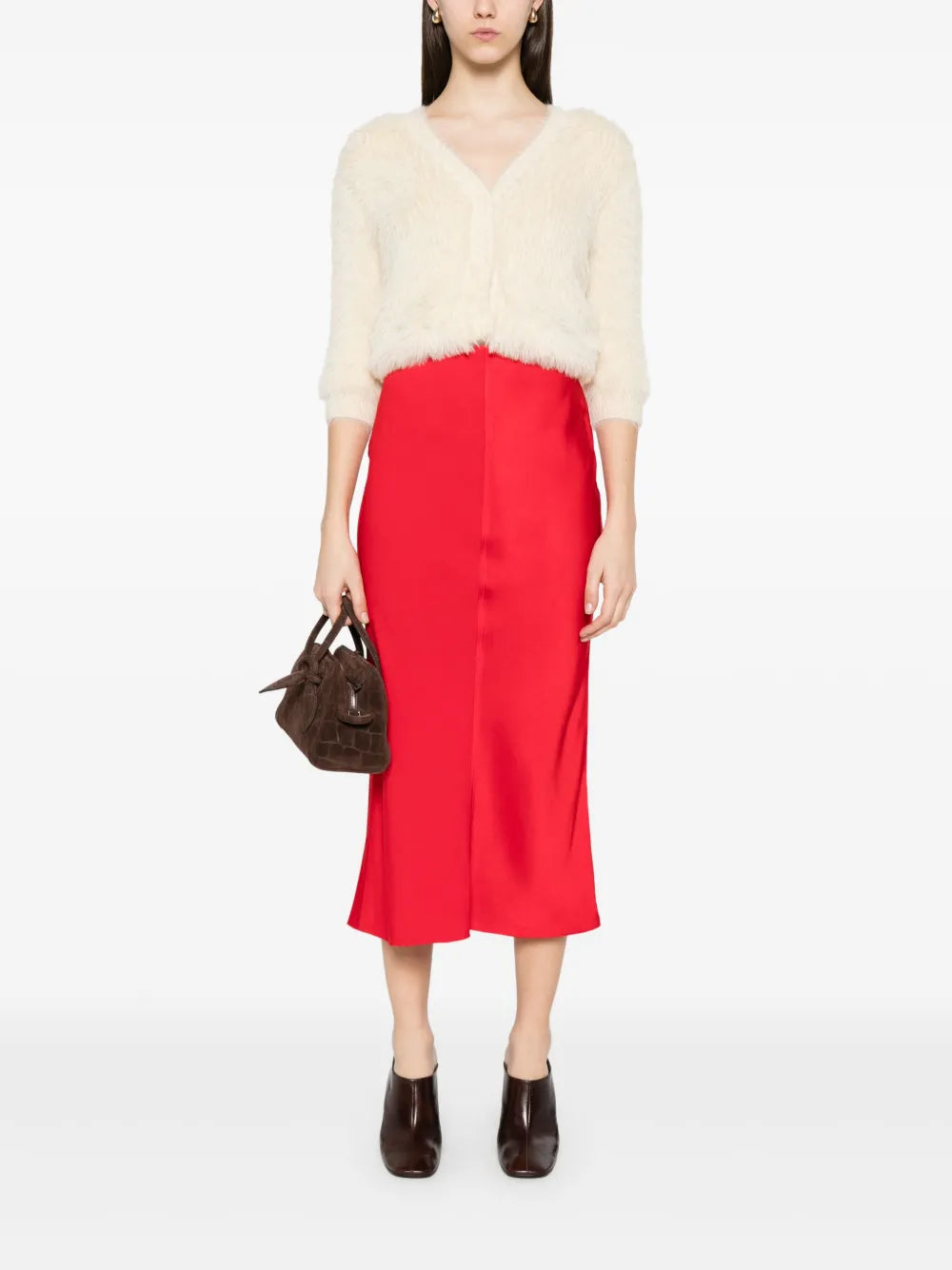 Straight Midi Skirt