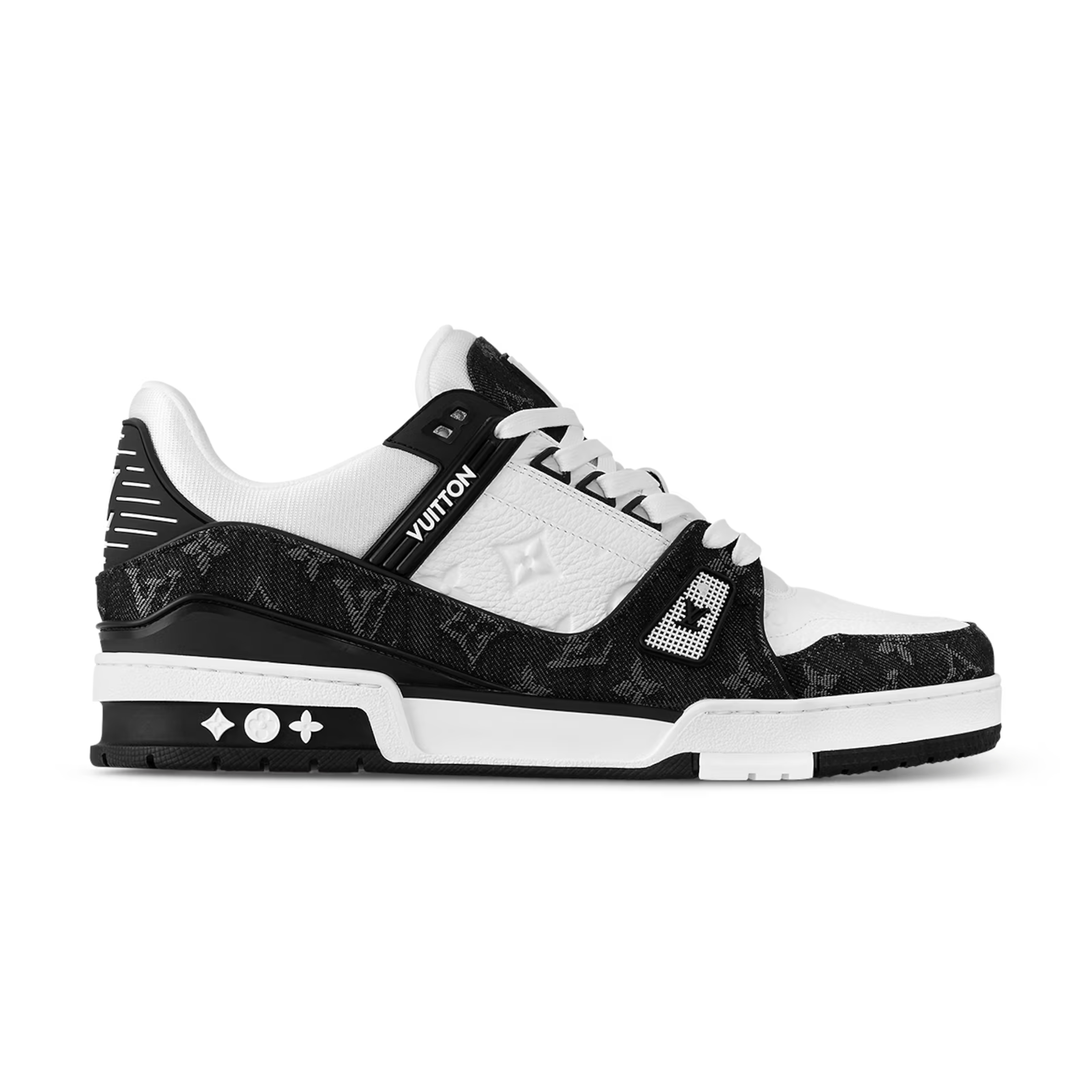 LV Trainer Sneaker | Black & Cream
