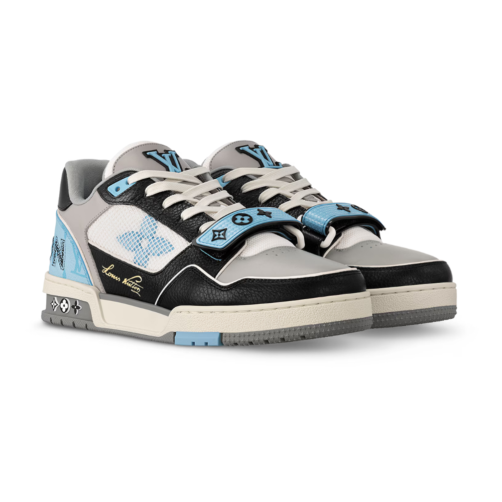 LV Trainer Sneaker | Beige & Grey 2