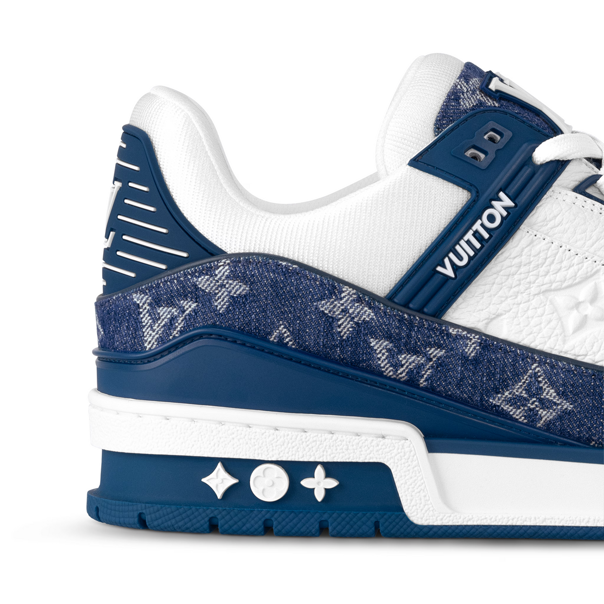 LV Trainer Sneaker | Navy & White