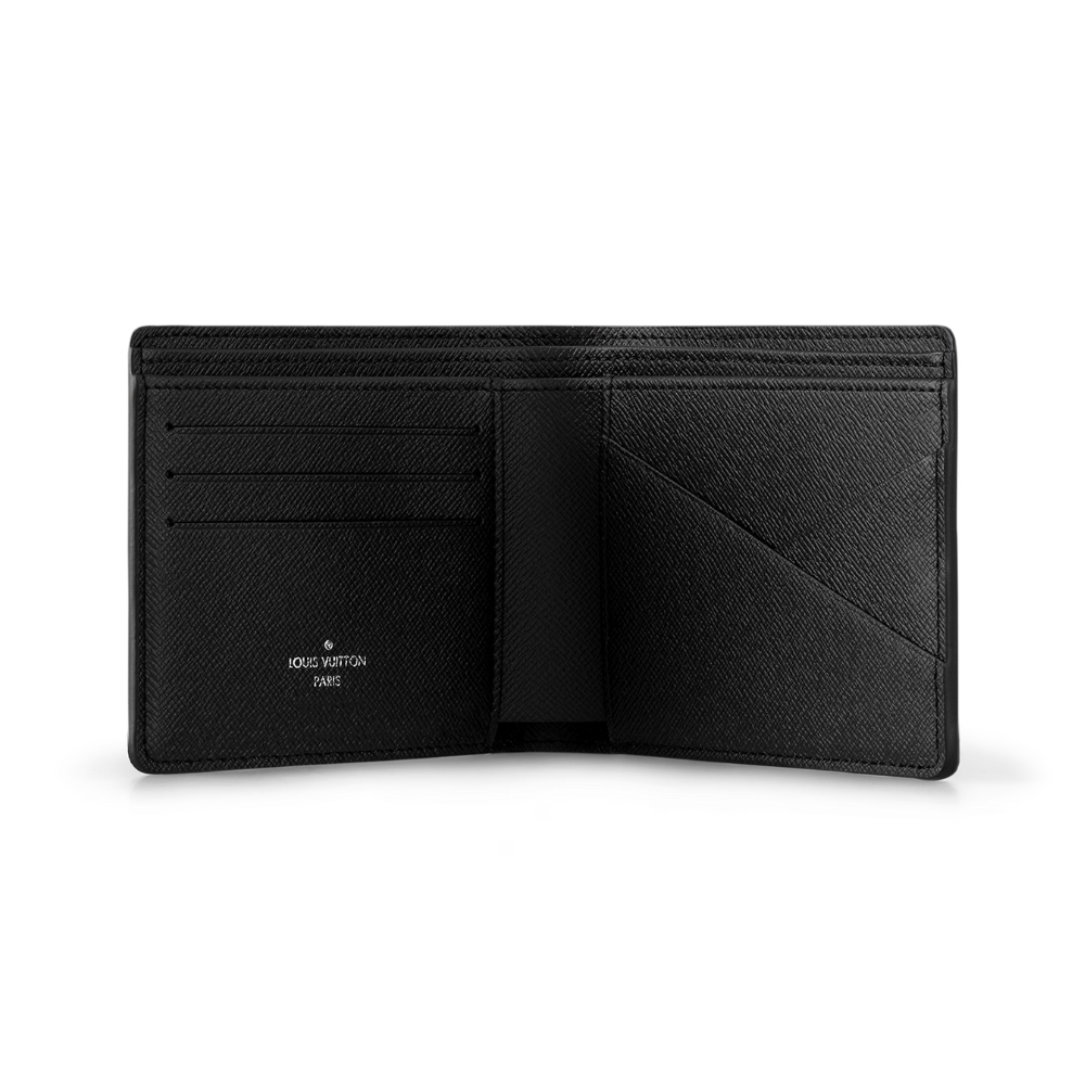 Multiple Wallet | Black & Navy