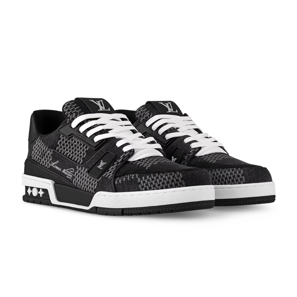 LV Trainer Sneaker | Black & Navy