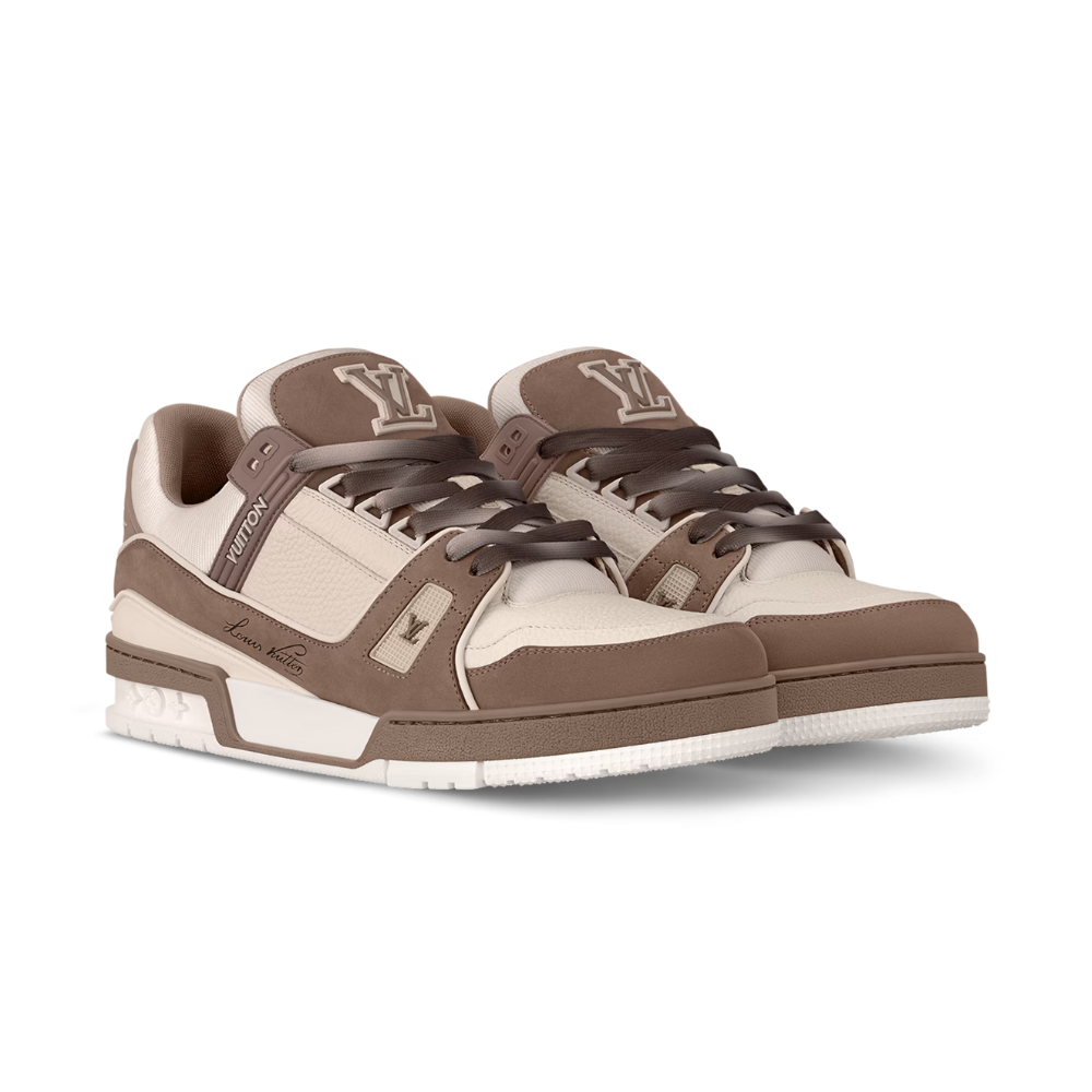 LV Trainer Sneaker | Brown