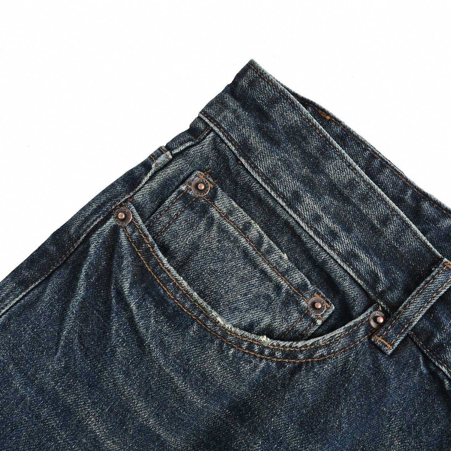 Washed Indigo 'Unifit' Jeans