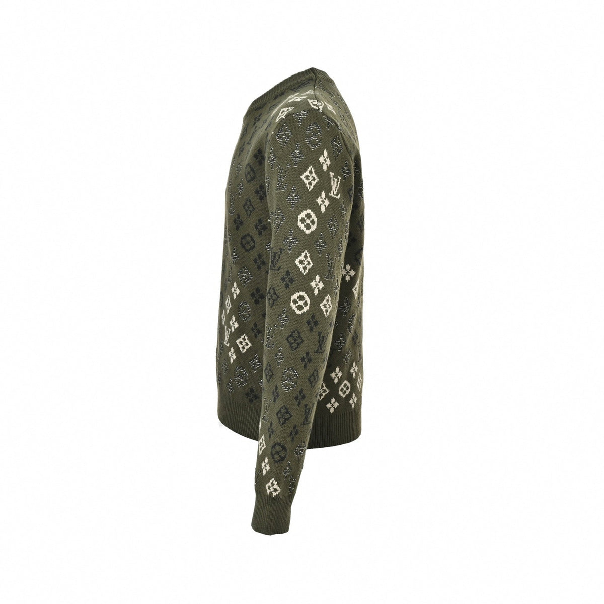 Monogram Jacquard Knit Sweater