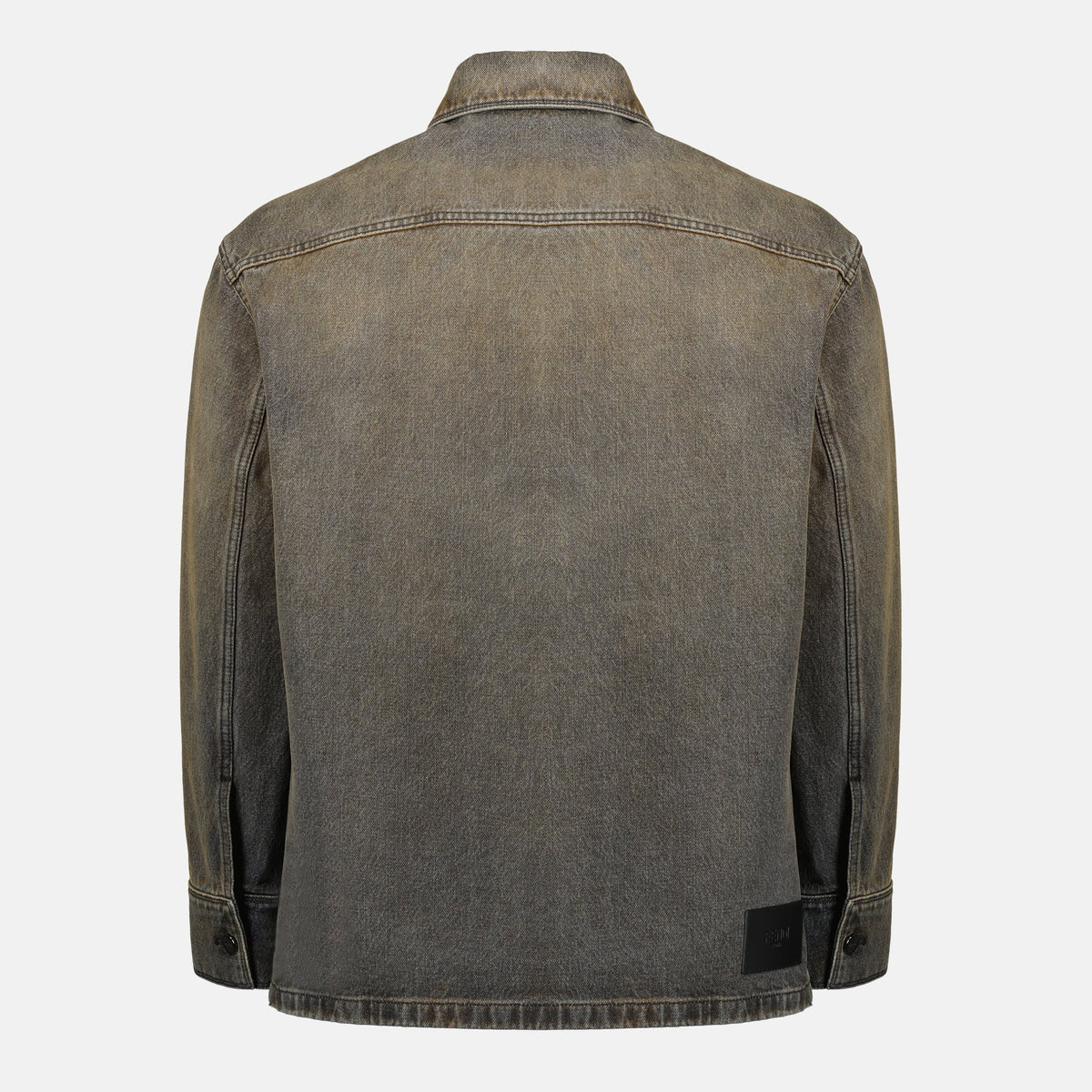 Gray Denim Shirt