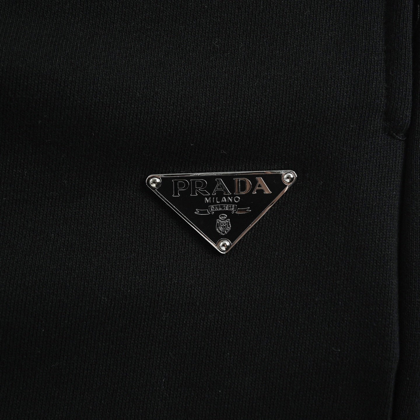 Enameled Logo Shorts - Black