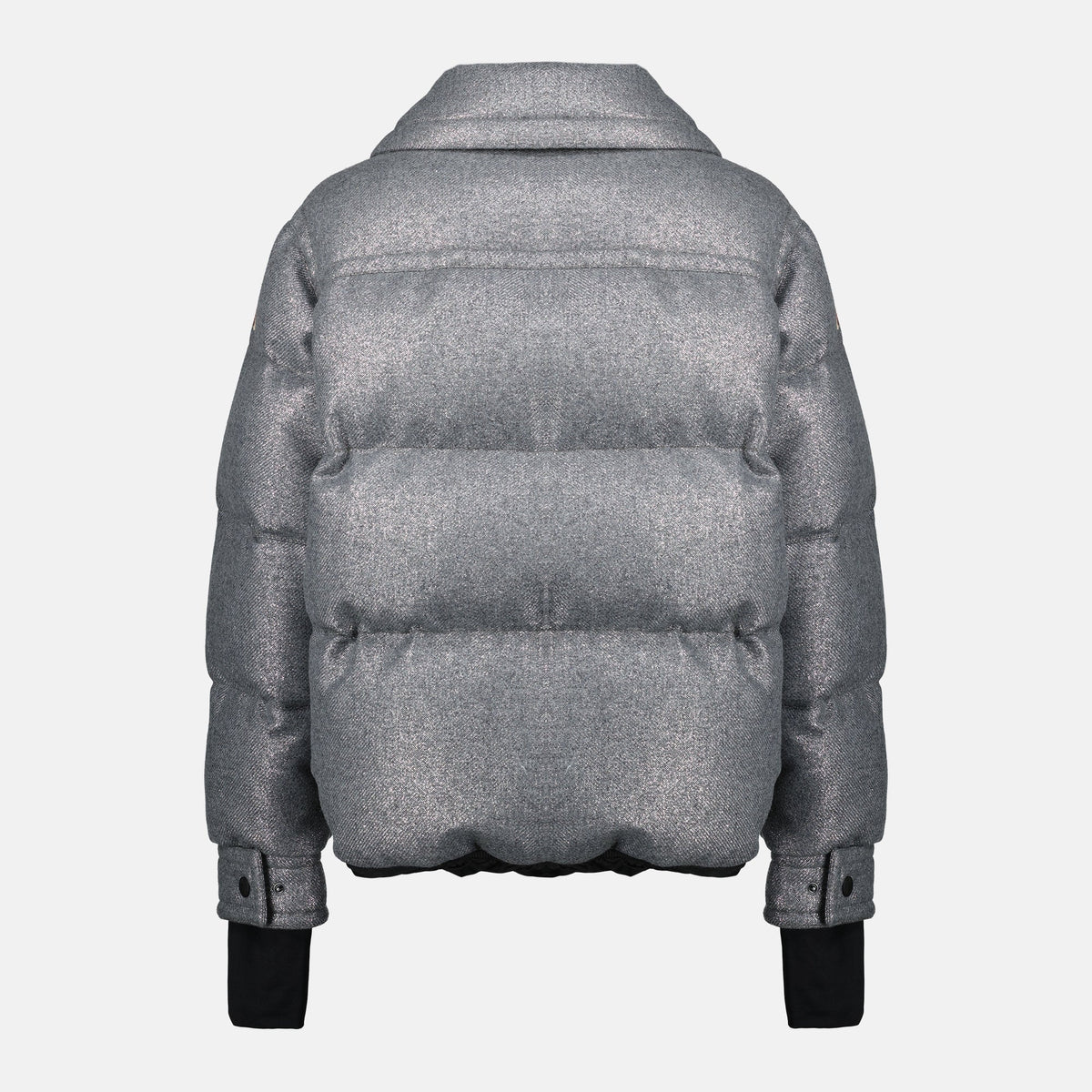 Metallic Wool Sandane Down Jacket