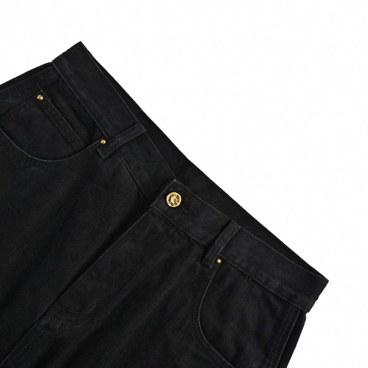 Embossed Monogram Carpenter Shorts | Black