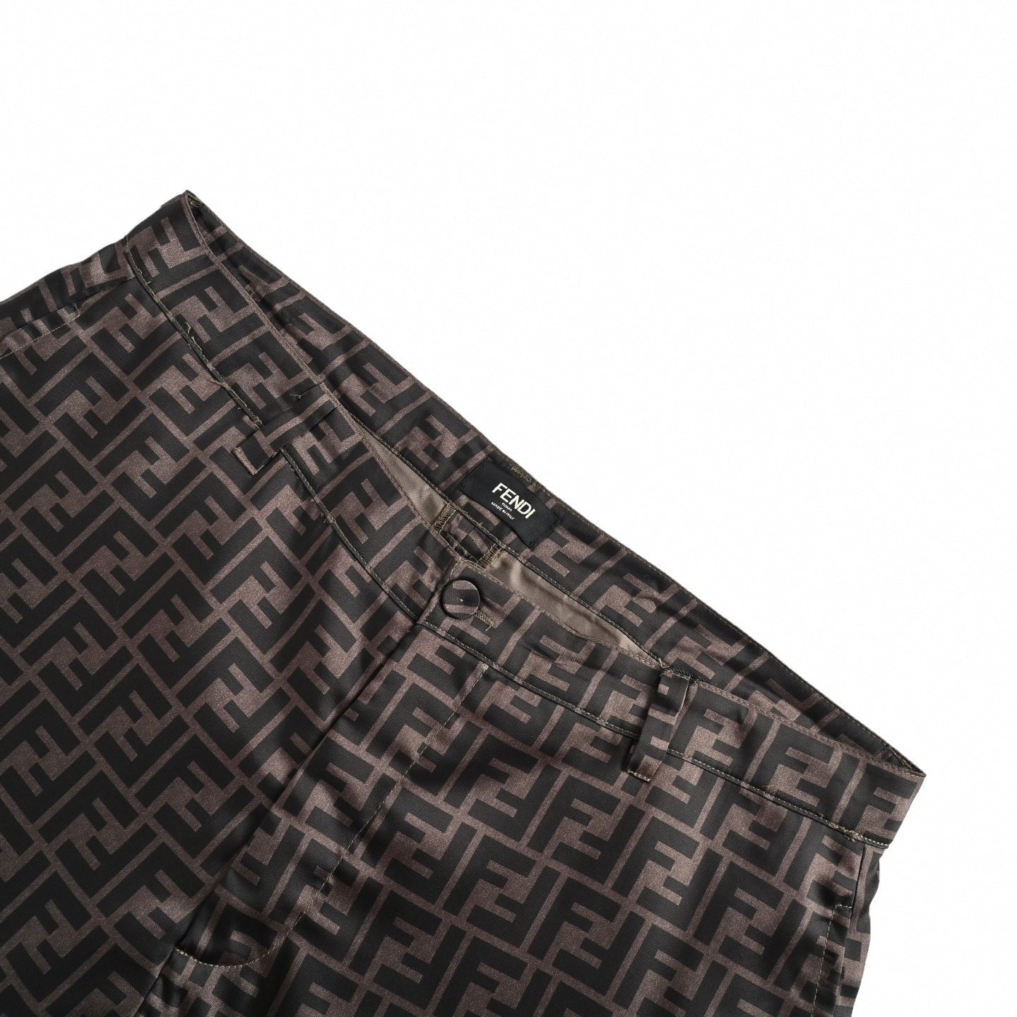 Monogram Zucca Print Shorts