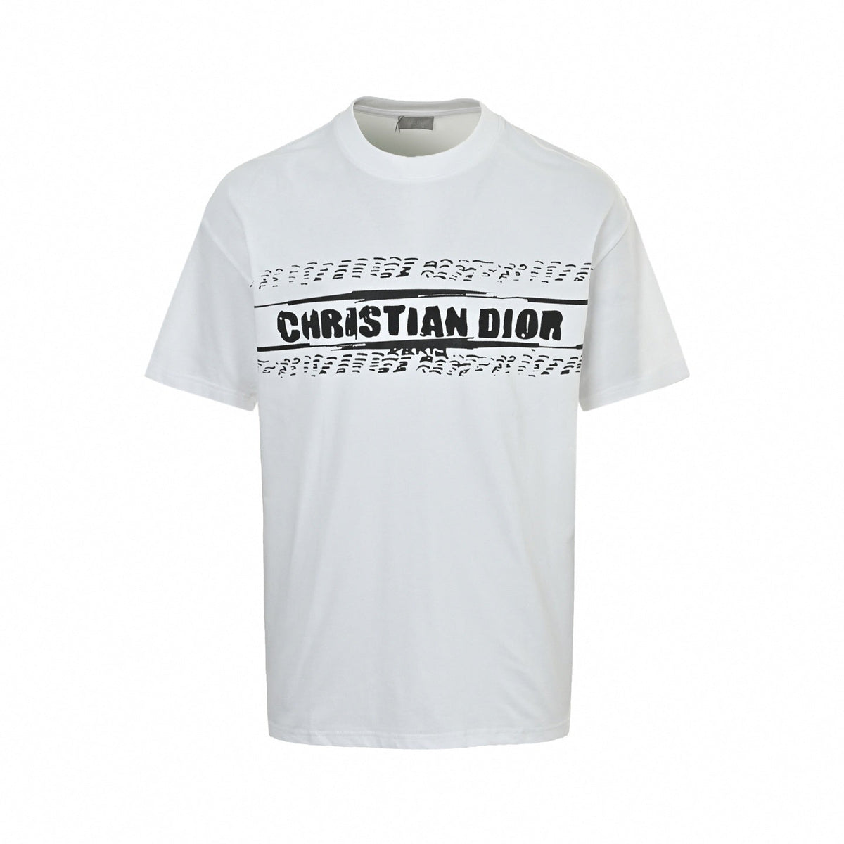 "Christian Dior" Sketch Logo T-Shirt