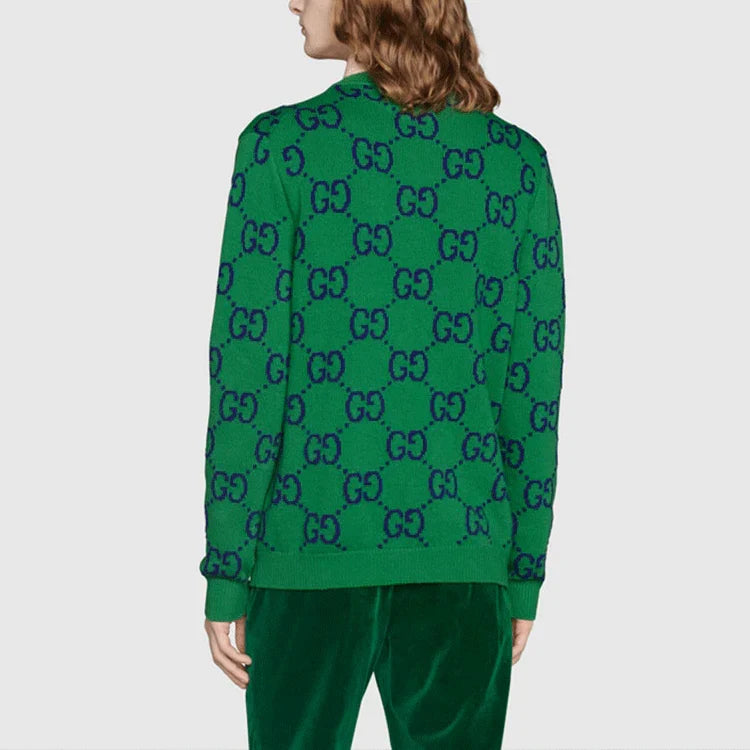 GG Jacquard Knit Cardigan