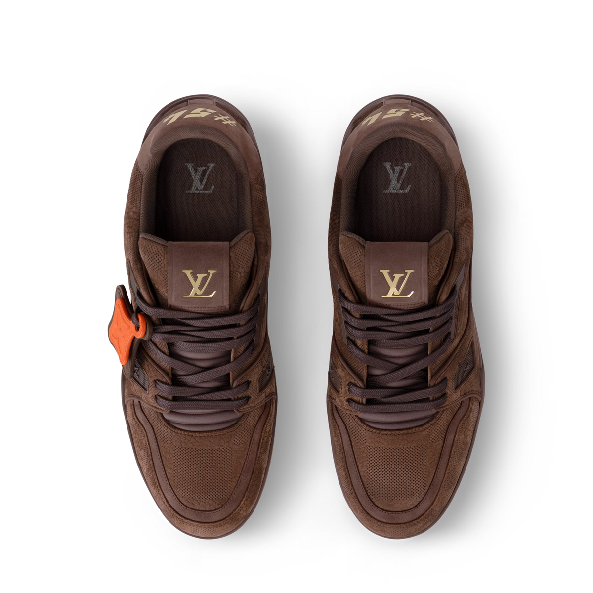 LV Trainer Sneakers | Brown